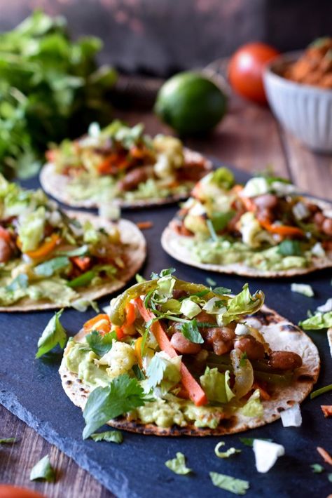 Veg and Bean tacos